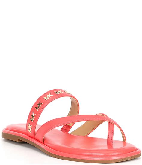 michael kors alba thong slide